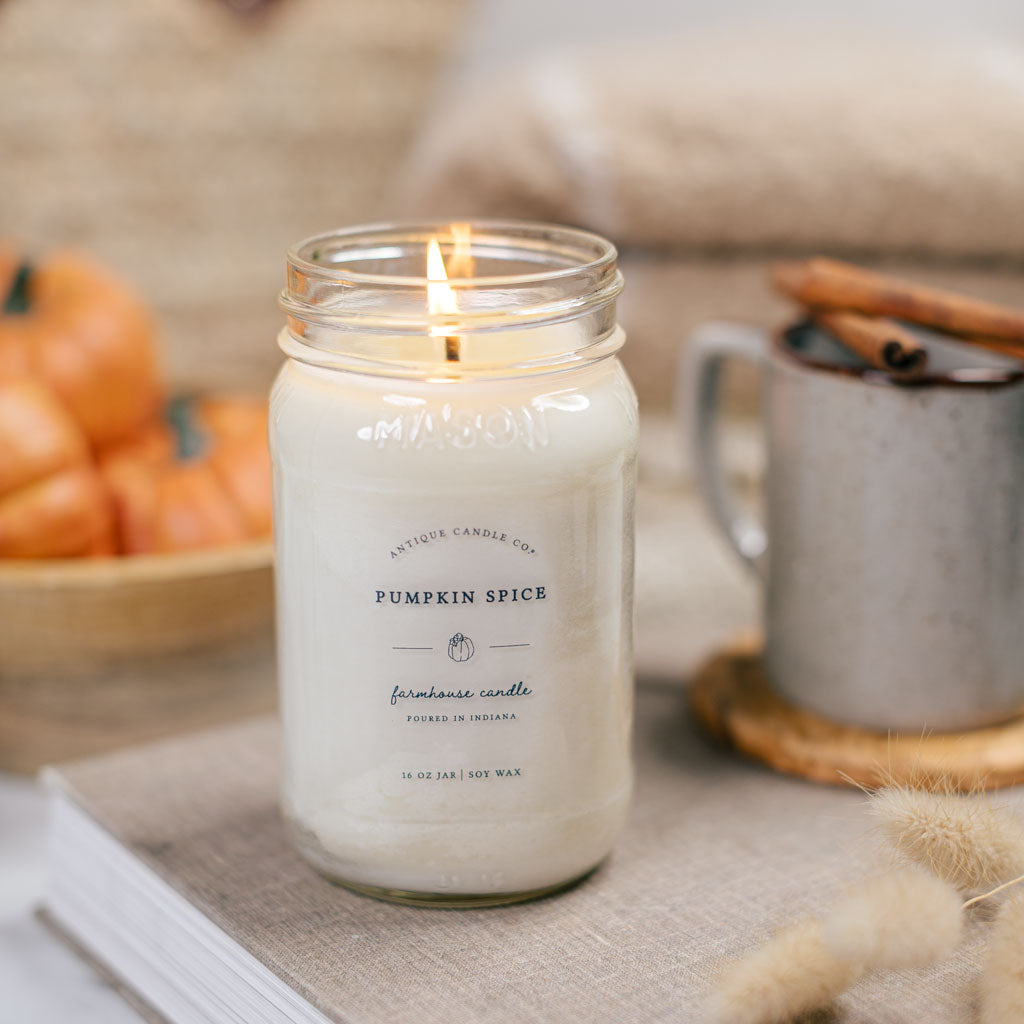 Antique Candle Co. Pumpkin Spice 16 oz Candle