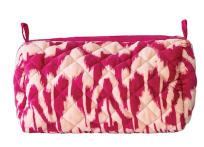 Zip Pouch w/ Interior Pockets & Coating, 6 Styles (Each One Will Vary)