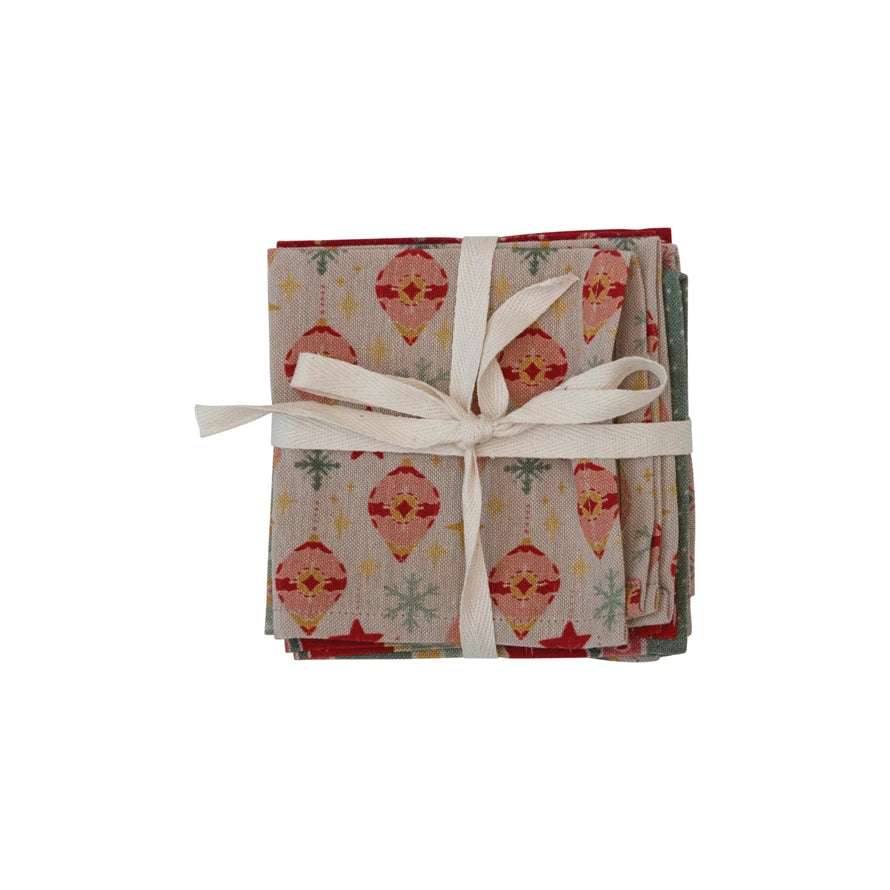 Holiday Cocktail Napkins
