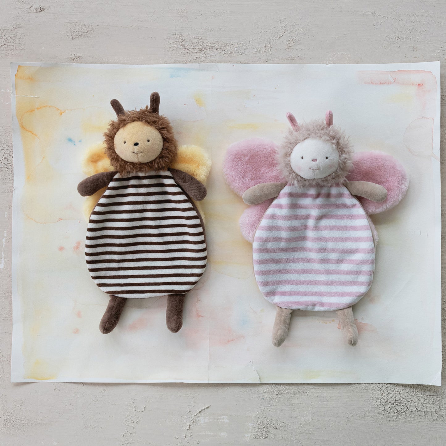 Plush Striped Bee Snuggle Toy, 2 Styles