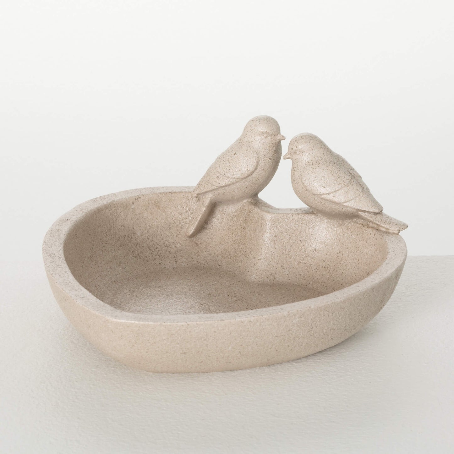 Heart Shaped Bird Feeder Dish