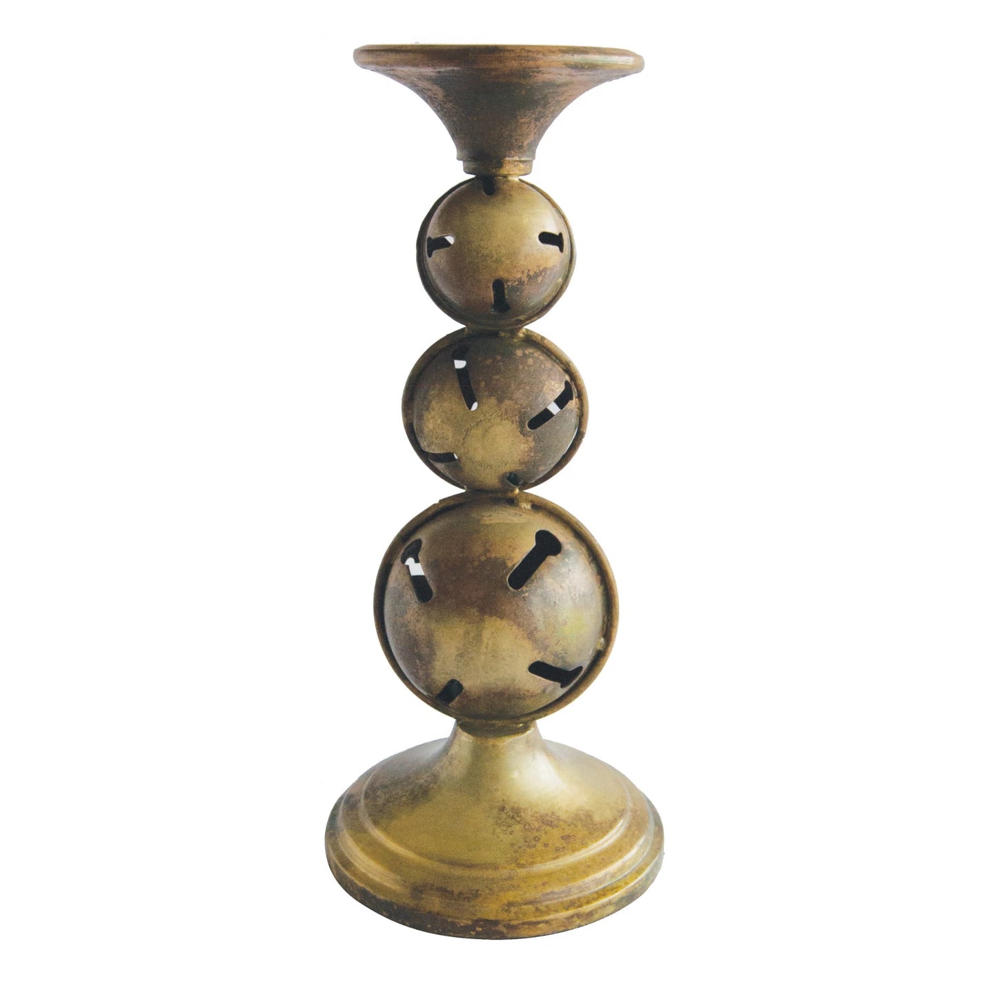 Jingle Bell Candle Holder Tall