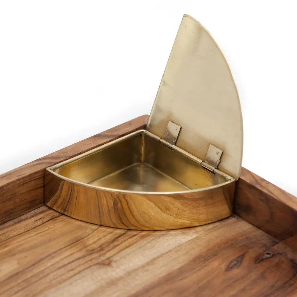 Catch All with brass box