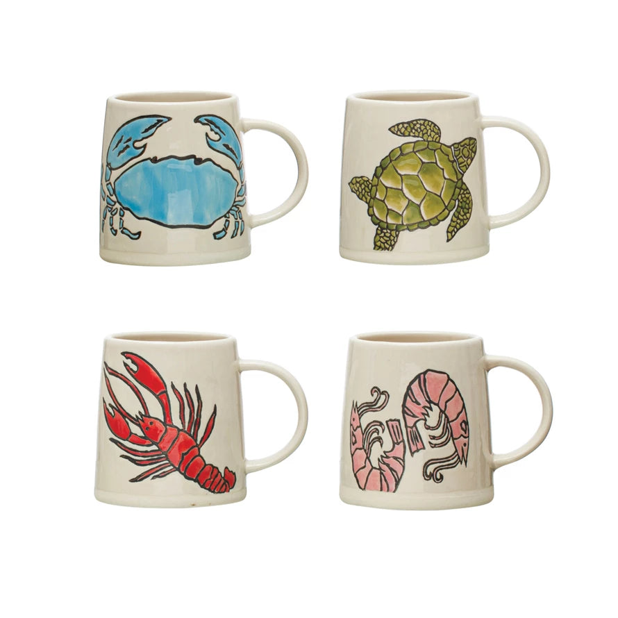 Creature Cups Turtle Ceramic Mug