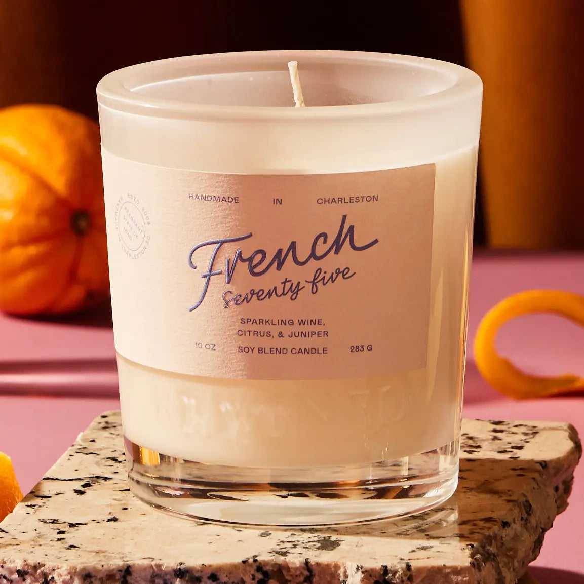 Rewined French 75 Candle 6 oz
