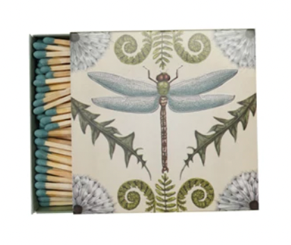 Safety Matches in Matchbox with Animals & Botanicals, 2 Styles ©