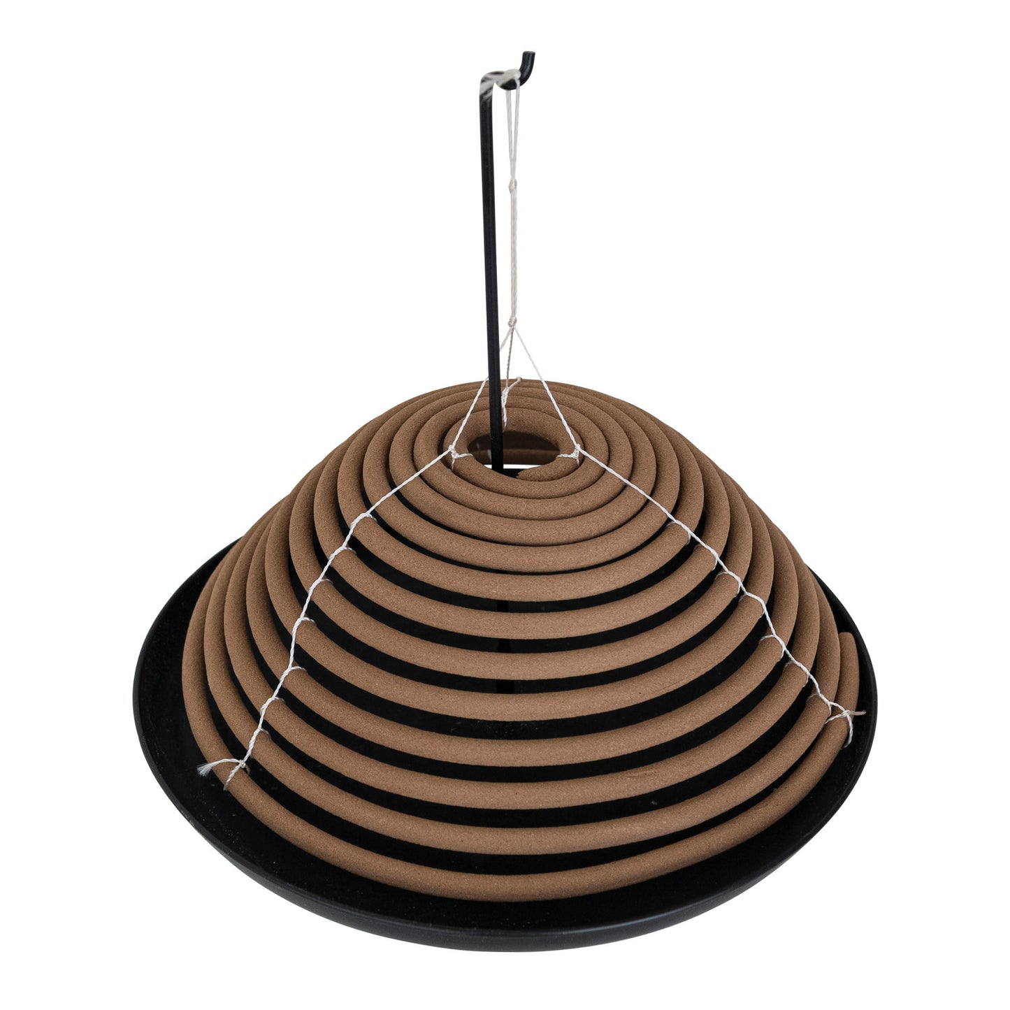 2 Piece Outdoor Hanging Incense Coils with Stand, Set of 3 in Box