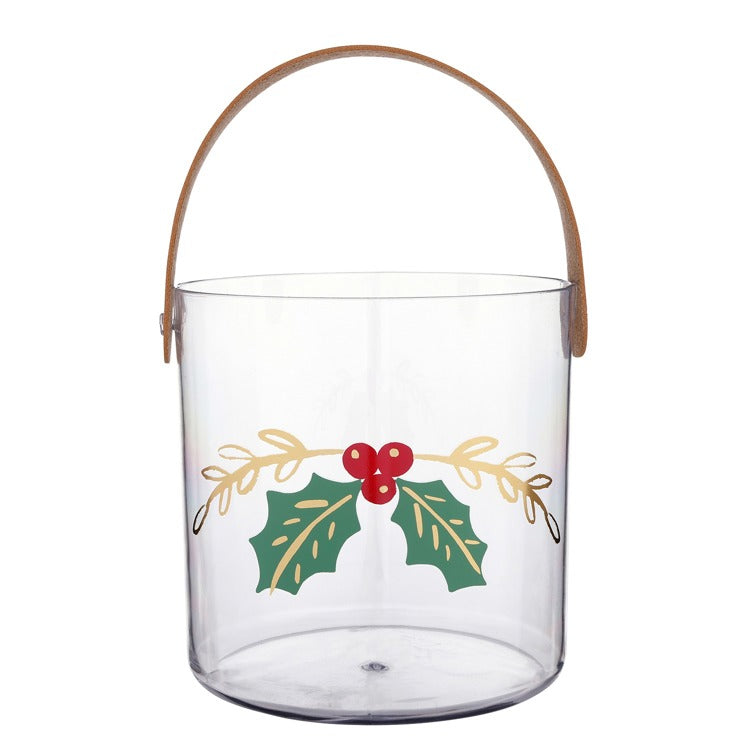 Acrylic Ice Bucket - Holly