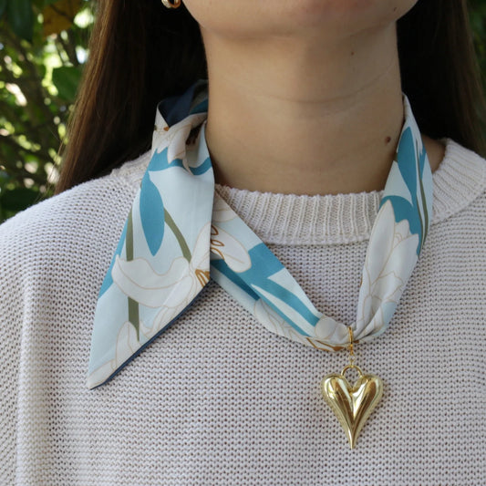Scarf necklace