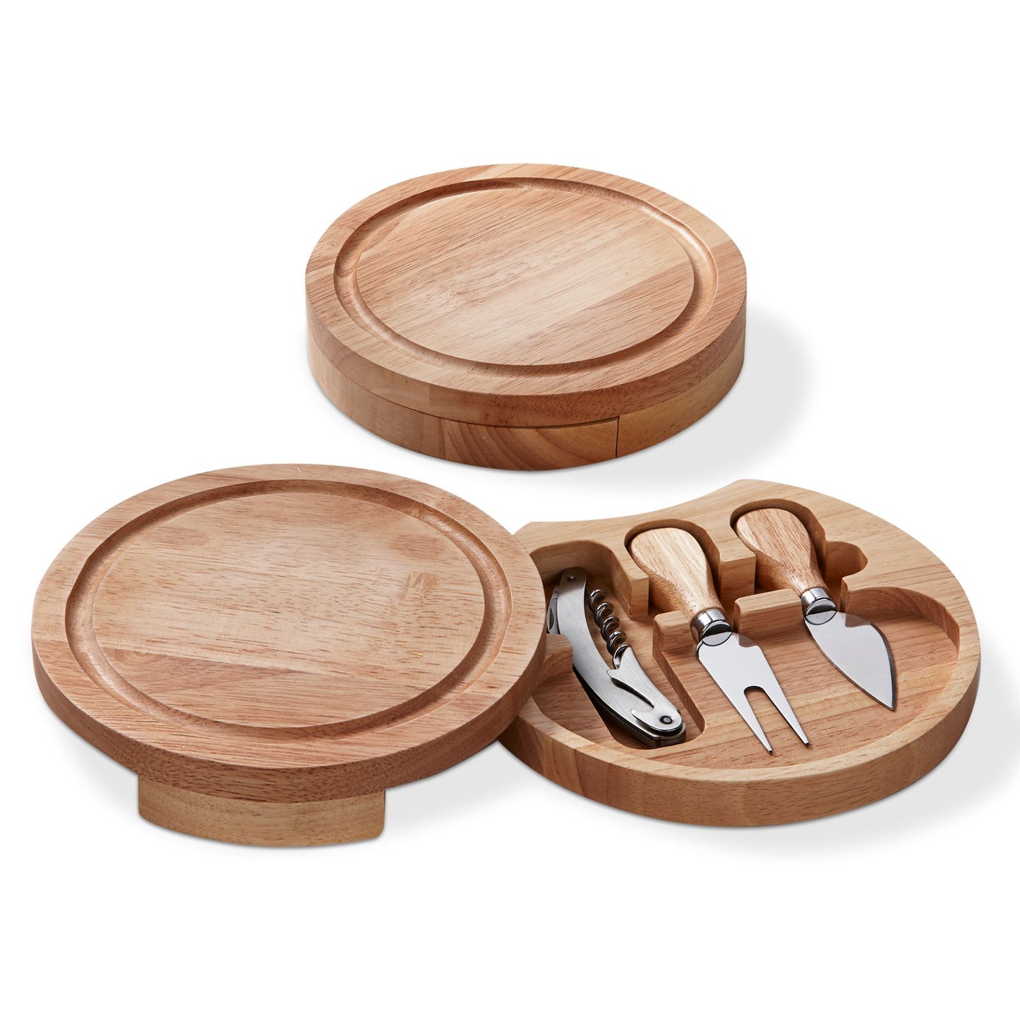 Picnic Cheese & Wine Set - natural